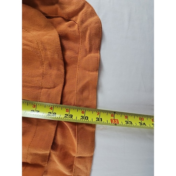 Free People Easy Girl Orange Bell Sleeve TunicTop women's size XS/TP - Picture 12 of 15